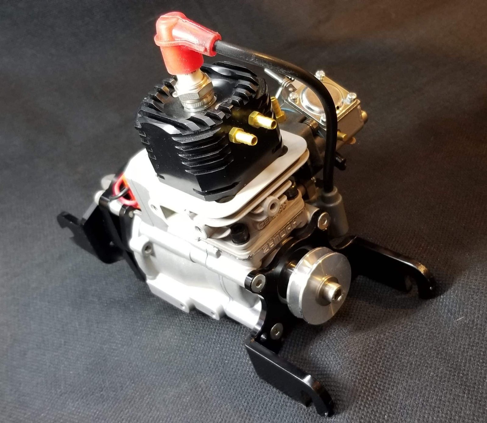 Counter-Rotated BZ1 Engine Modification - with Mounts, Clutch, & Collet ...