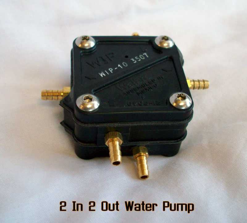 Walbro 2 In 2 Out Water Pump