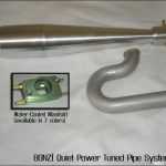 BONZI Quiet Power Tuned Pipe System - "V"
