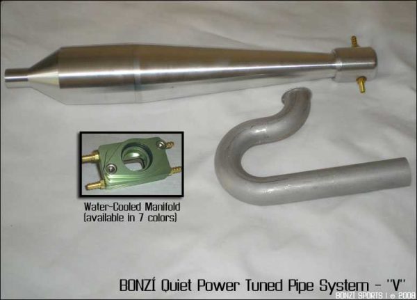 BONZI Quiet Power Tuned Pipe System - "V"
