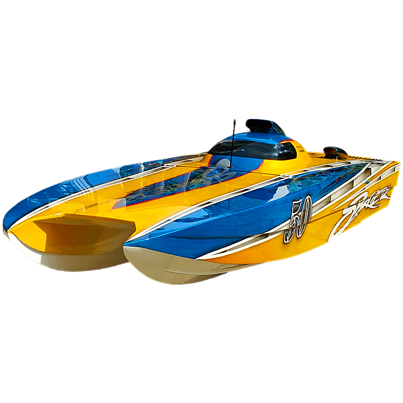 rc gas boats