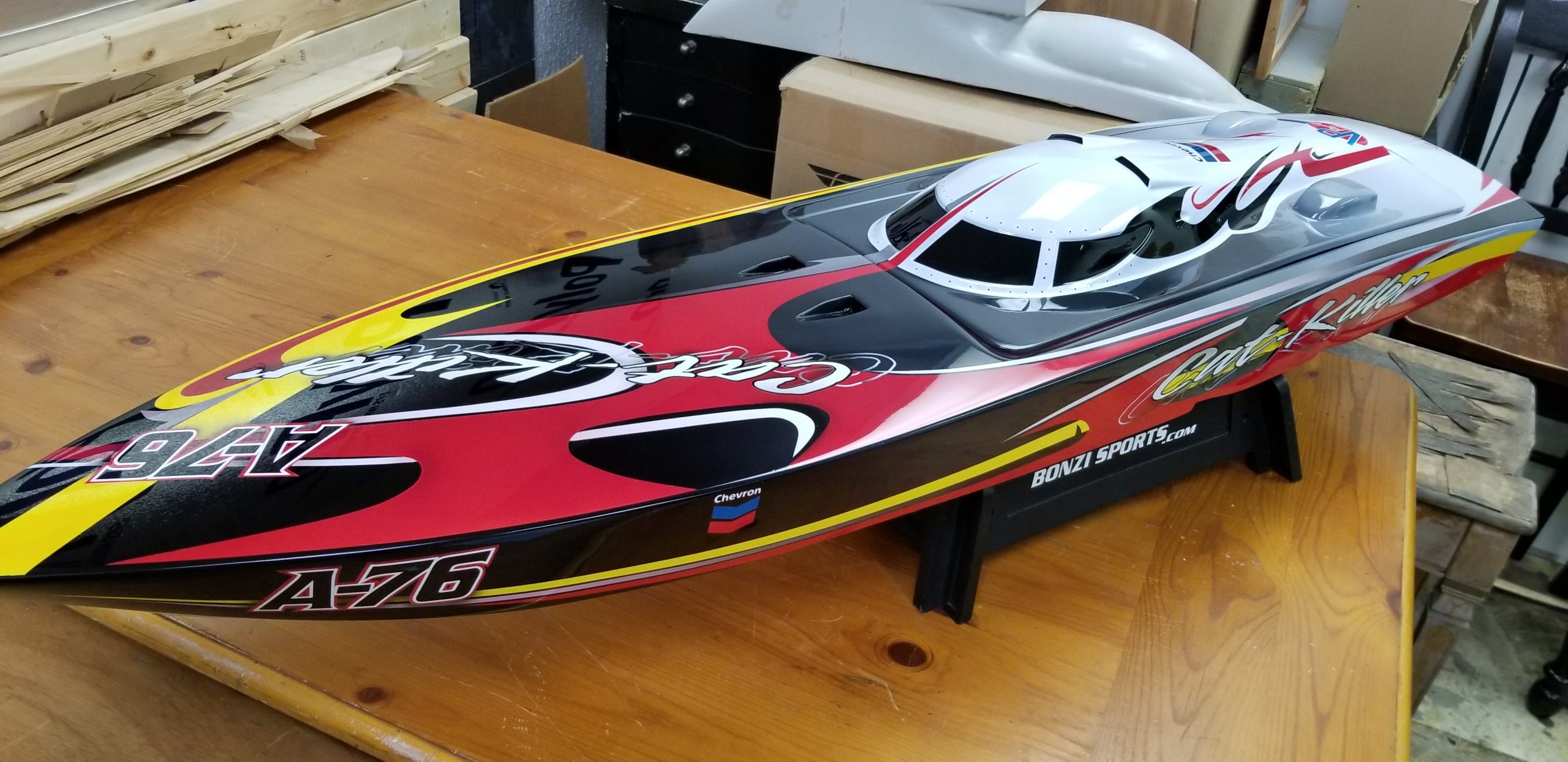 Best gas rc store boat