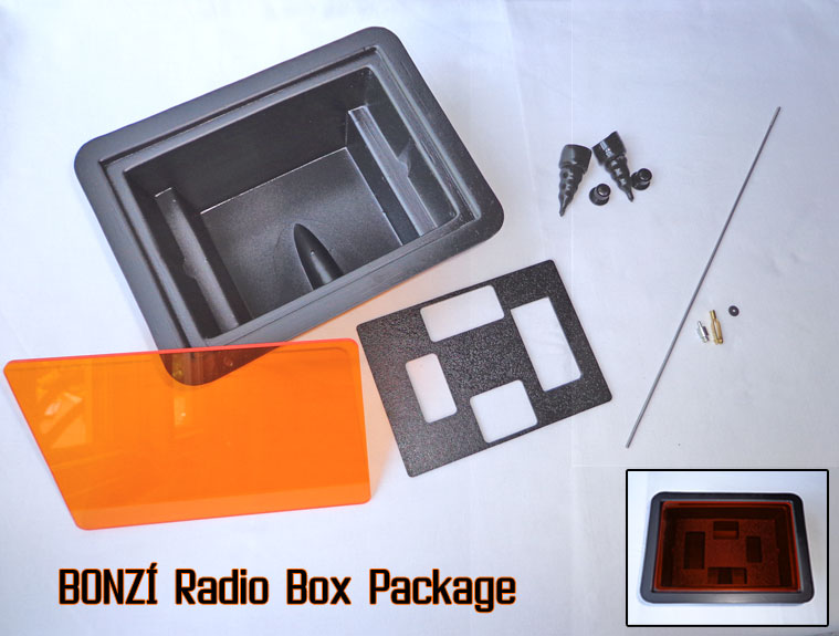 rc boat radio box